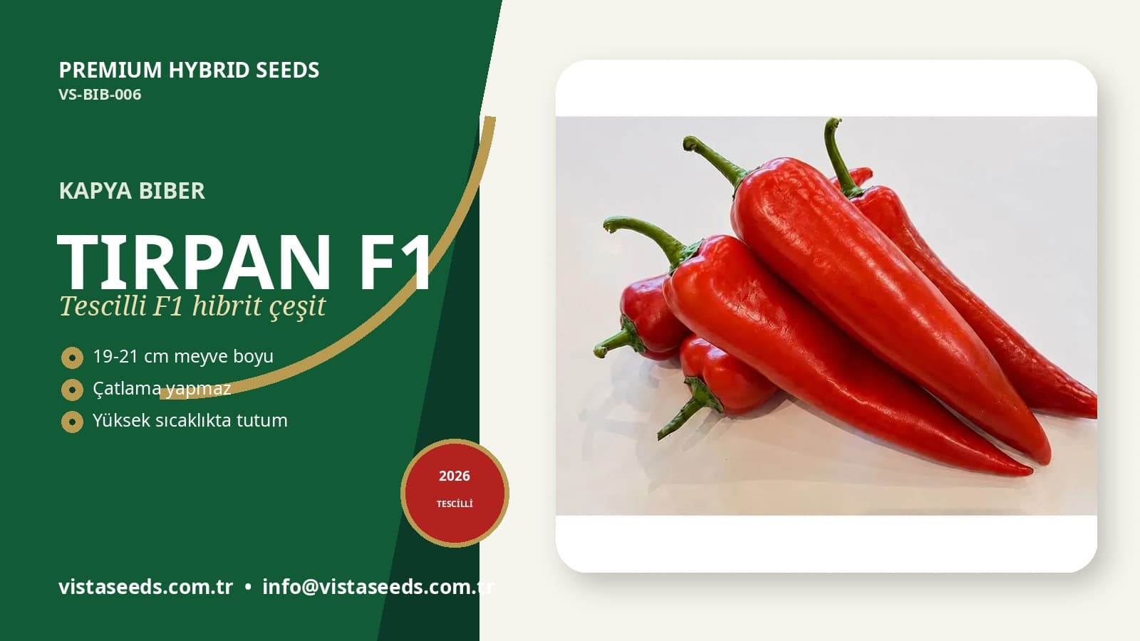 TIRPAN F1 Kapya Biber